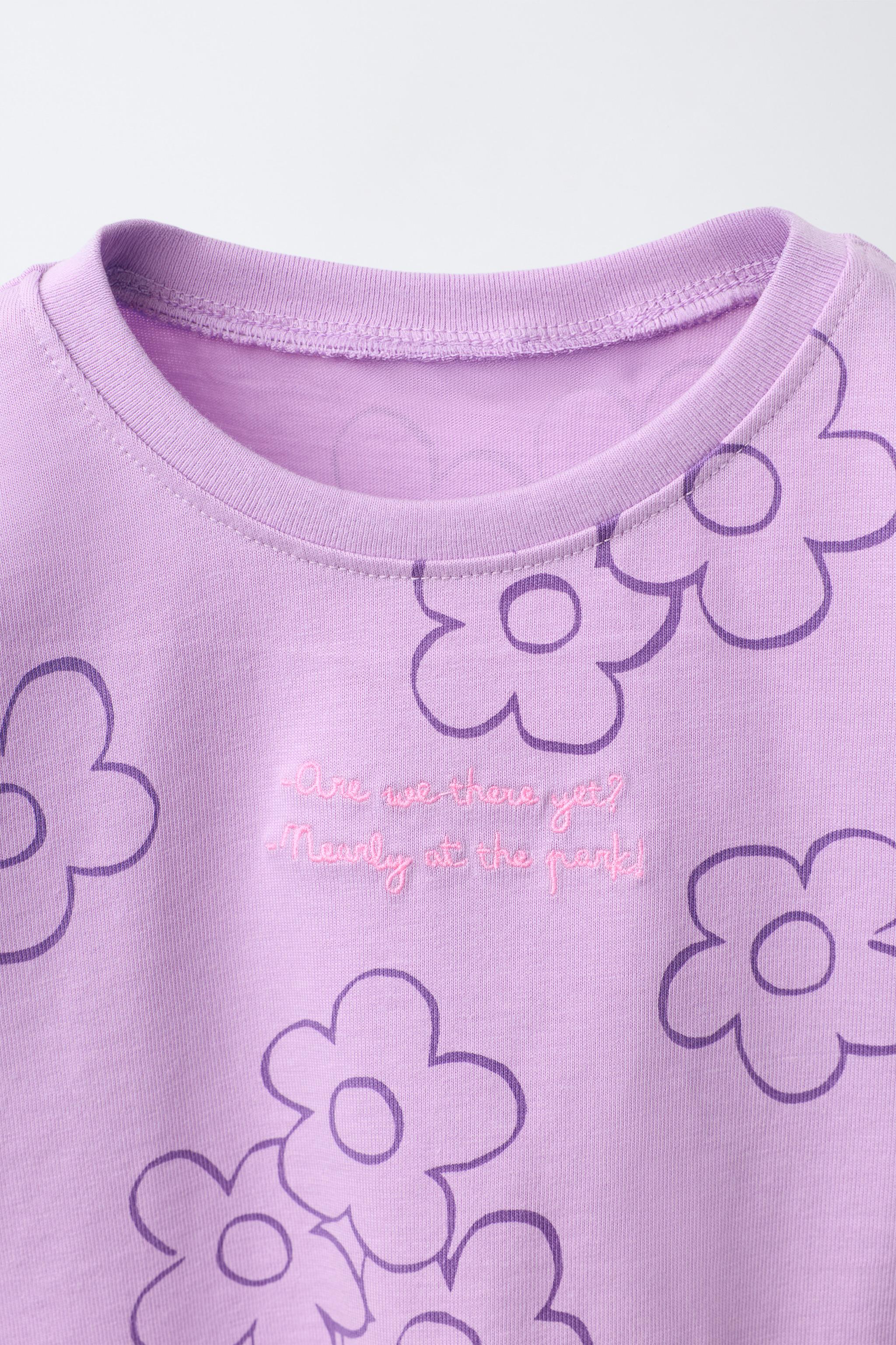T-SHIRT À FLEURS